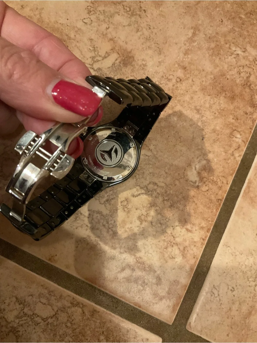 Technomarine Black Ceramic diamond watch - Picture 5 of 5